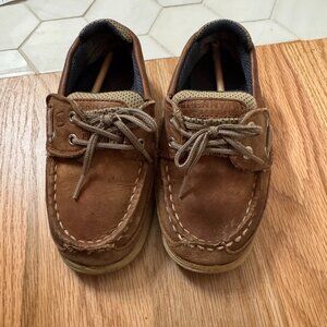 Toddler Boy Size 11 Sperry Lanyard Boat Shoes